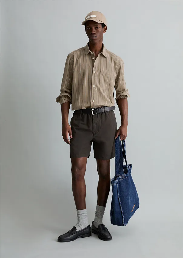 Рубашка из хлопкового поплина