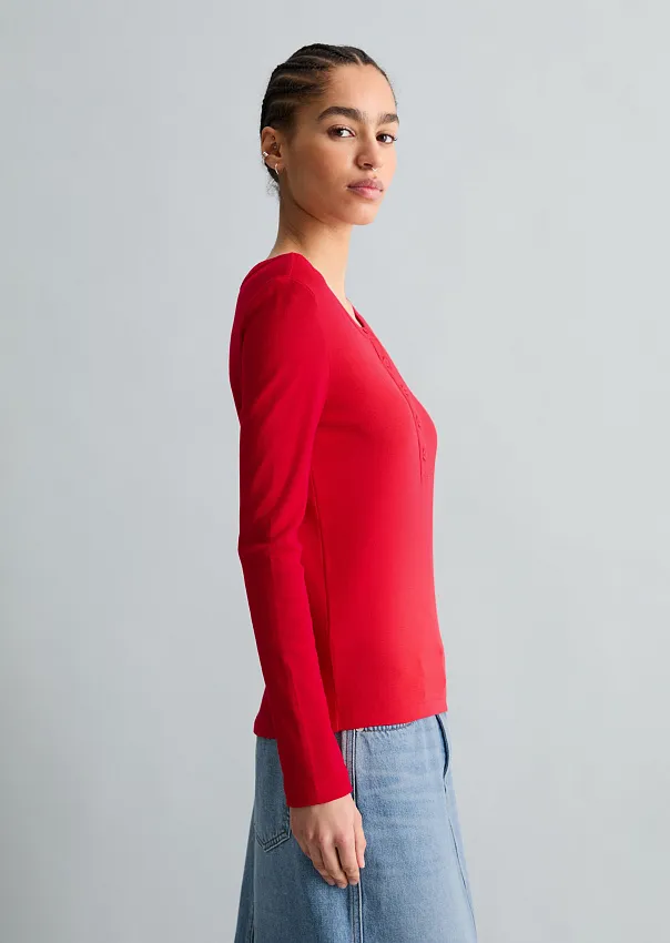 Лонгслив из органического хлопка