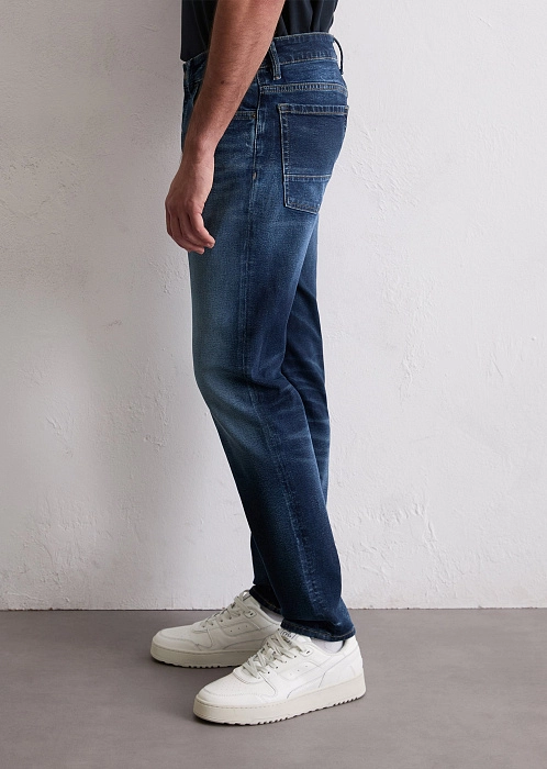 Джинсы Slim Fit SJÖBO из смесового хлопка