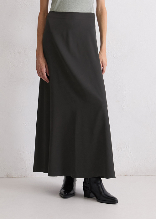 Юбка-макси из атласа
