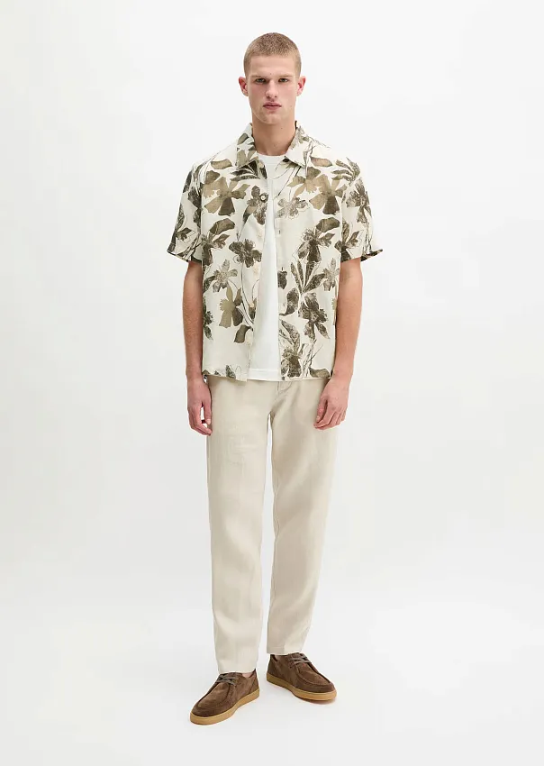 Рубашка изо льна