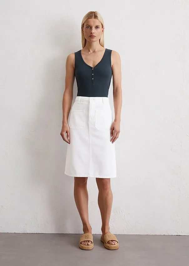 Топ из смесового хлопка Marc o'Polo - фото 3