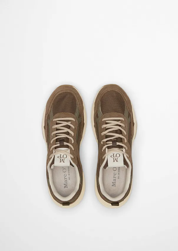 Кроссовки комбинированные 