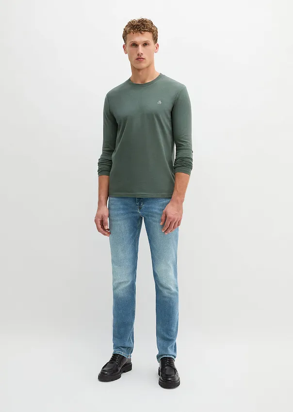 Лонгслив из чистого органического хлопка Marc o'Polo - фото 3