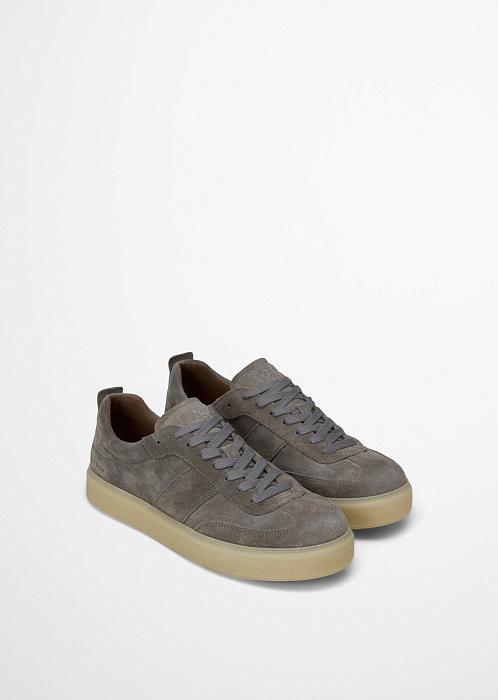 Кеды из натуральной замши