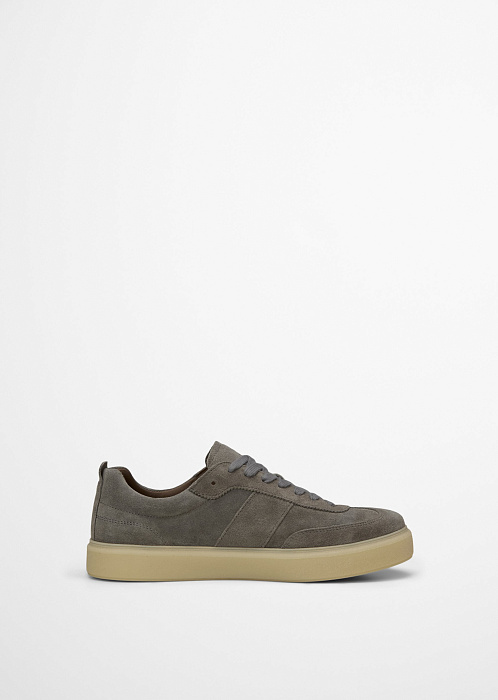 Кеды из натуральной замши