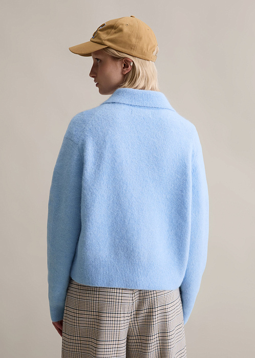 Кардиган из смесовой шерсти альпака