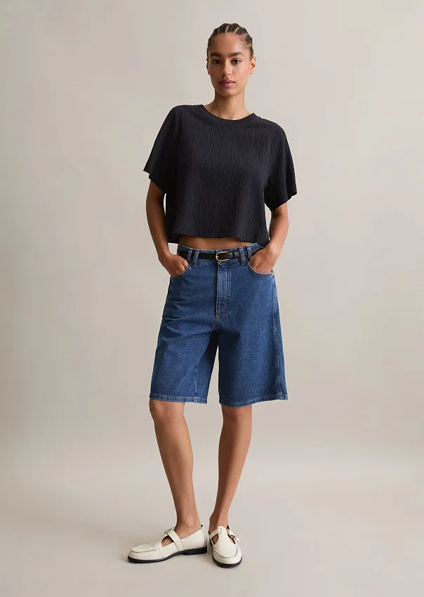 Блузка из органического хлопка и вискозы Marc o'Polo - фото 3