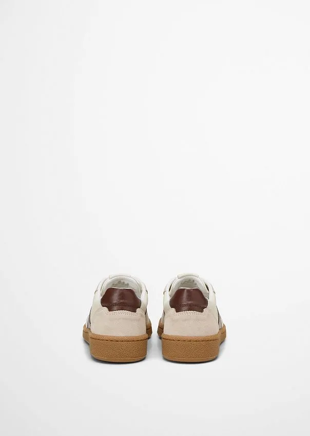 Кроссовки из гладкой кожи и замши Marc o'Polo - фото 3