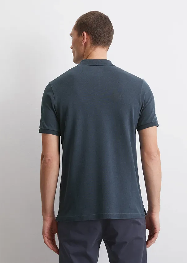 Поло из смесового хлопка Marc o'Polo - фото 2