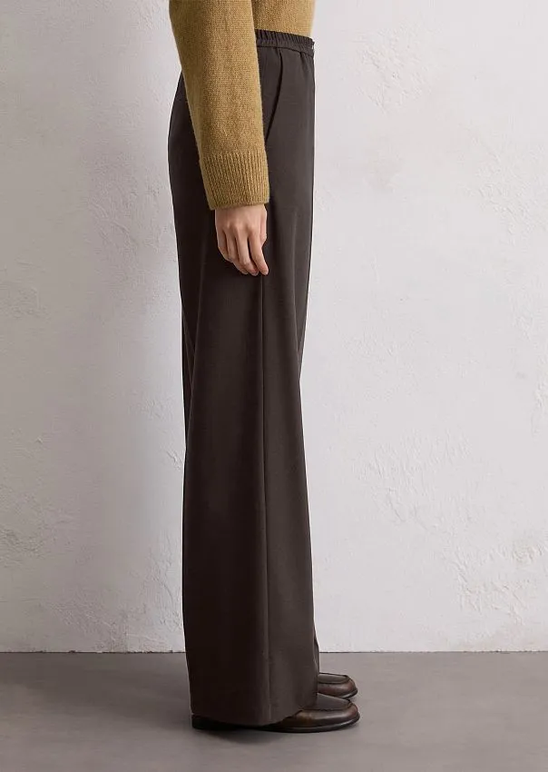 Широкие фланелевые брюки Marc o'Polo - фото 5