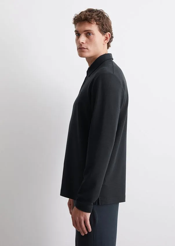 Поло с длинными рукавами Marc o'Polo - фото 5