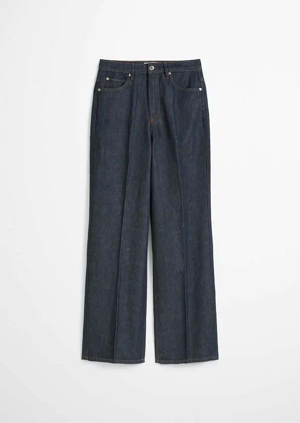 Широкие джинсы TOLVA из органического хлопка и льна Marc o'Polo - фото 6