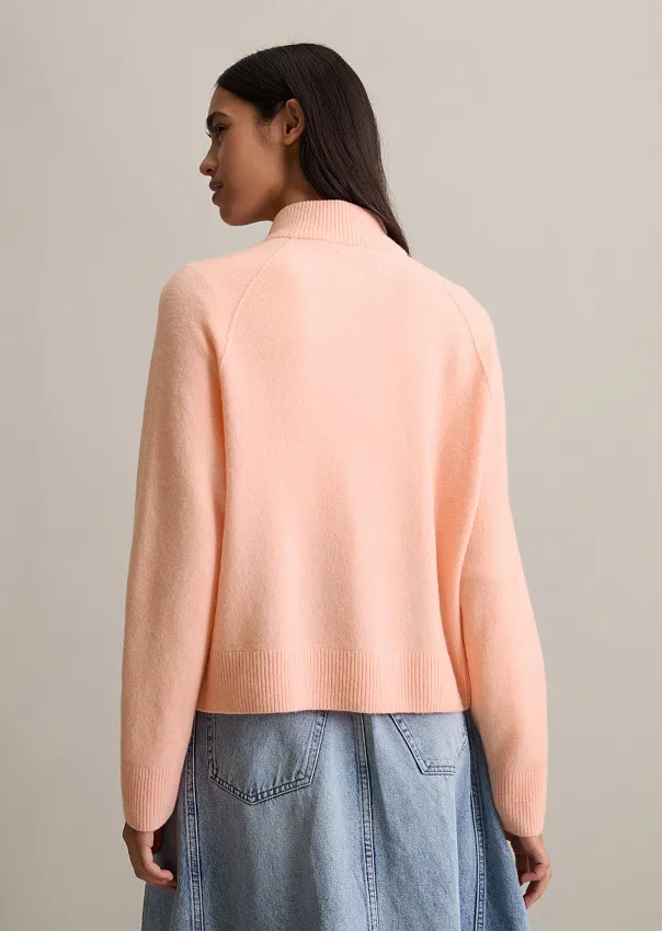 Джемпер с высоким воротом из мягкой смесовой шерсти Marc o'Polo - фото 2