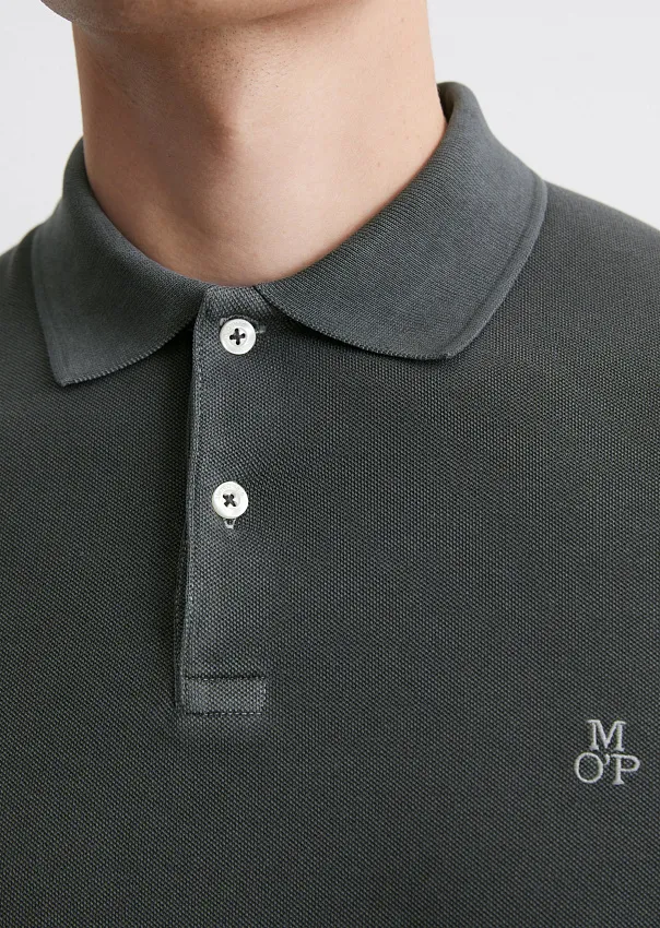 Поло из смесового хлопка Marc o'Polo - фото 4