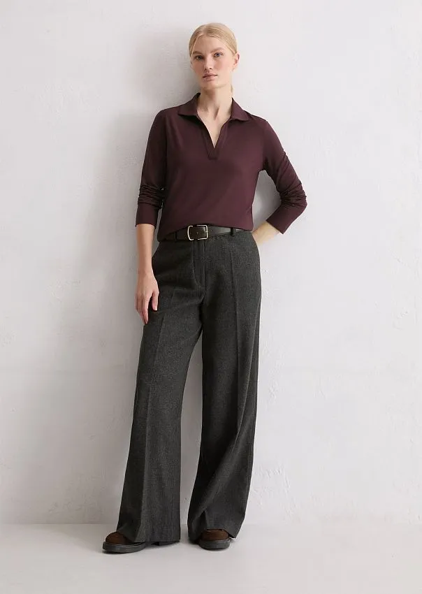 Лонгслив из смесовой вискозы
 Marc o'Polo - фото 1