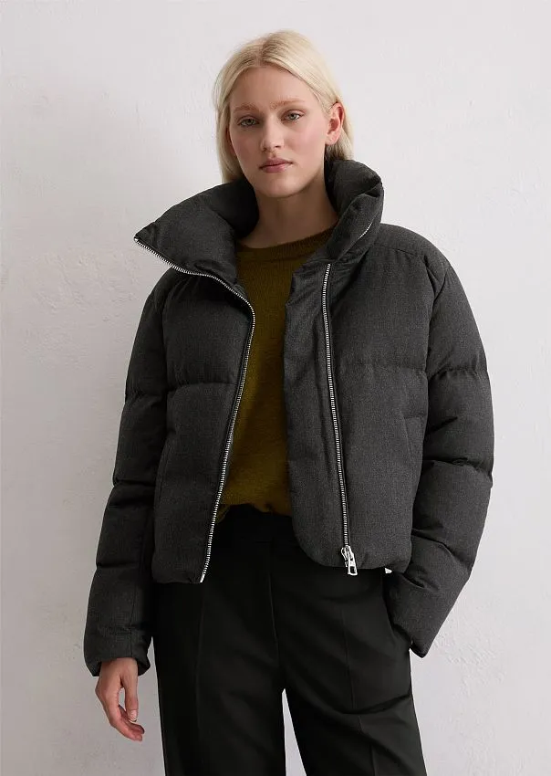 Пуховик с воротником-стойкой Marc o'Polo - фото 1