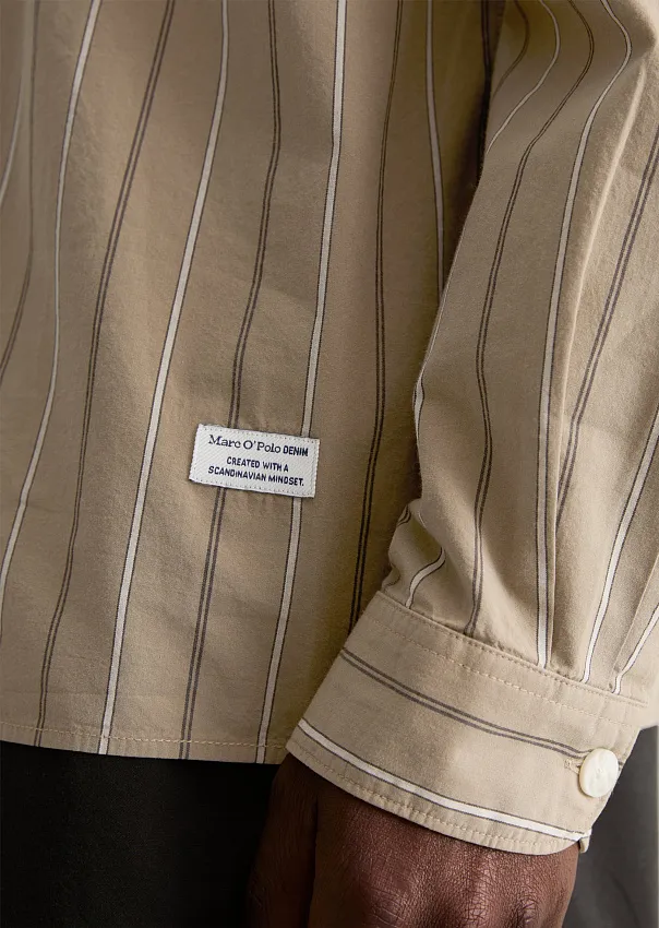 Рубашка из хлопкового поплина