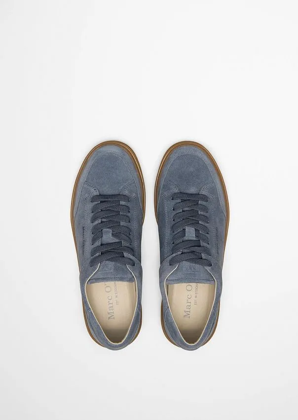 Кеды из натуральной замши