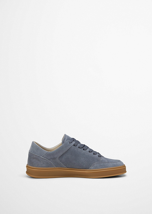 Кеды из натуральной замши