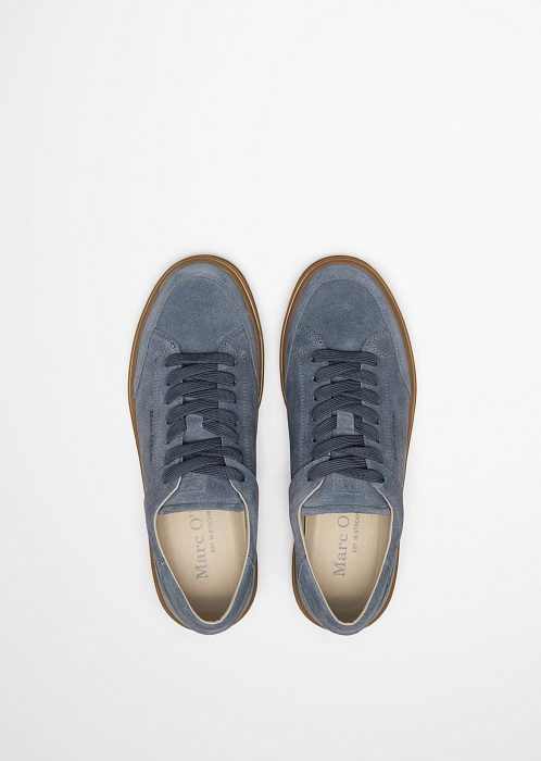 Кеды из натуральной замши