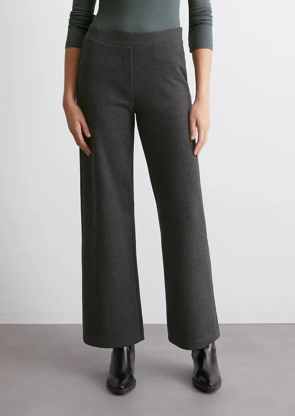 Трикотажные брюки из смесового хлопка