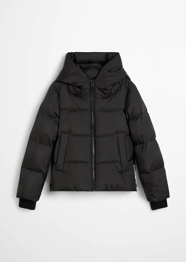 Пуховик с фиксированным капюшоном Marc o'Polo - фото 6