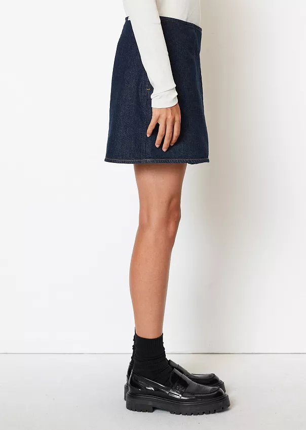 Джинсовая юбка из органического хлопка Marc o'Polo - фото 5