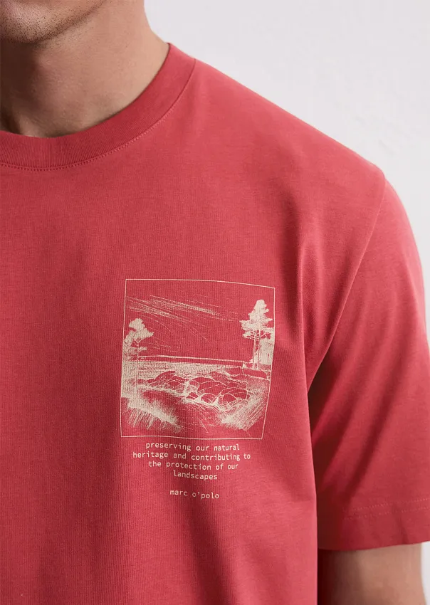 Футболка прямого кроя из органического хлопка Marc o'Polo - фото 4