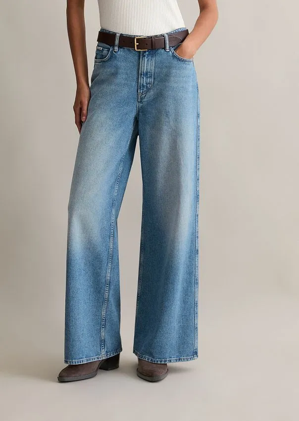 Широкие джинсы Anjo из органического хлопка Marc o'Polo - фото 3