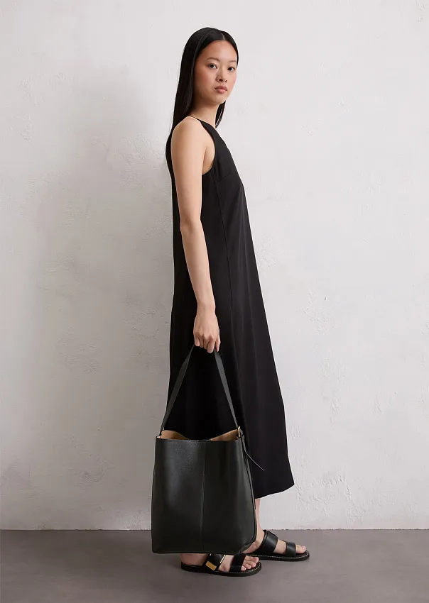 Сумка хобо из натуральной кожи Marc o'Polo - фото 3