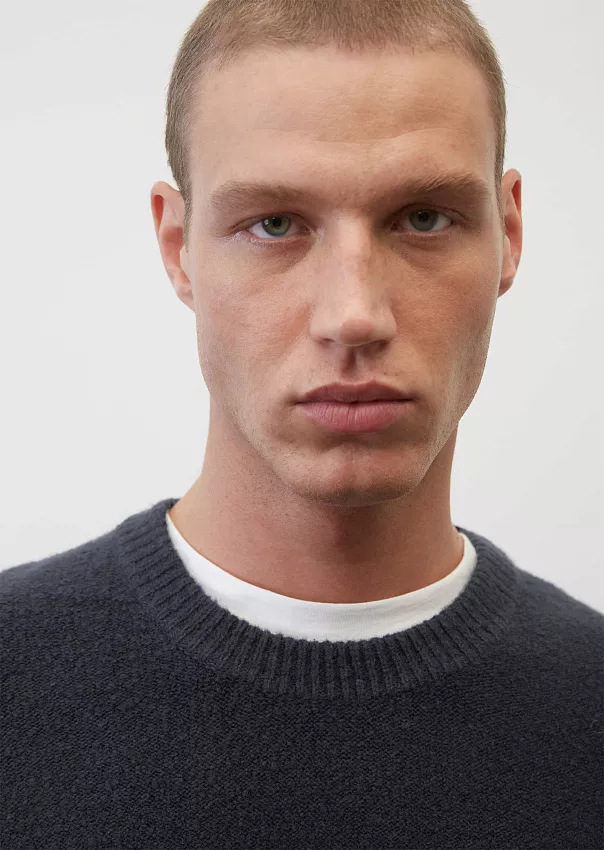 Джемпер из смесовой буклированной пряжи Marc o'Polo - фото 4