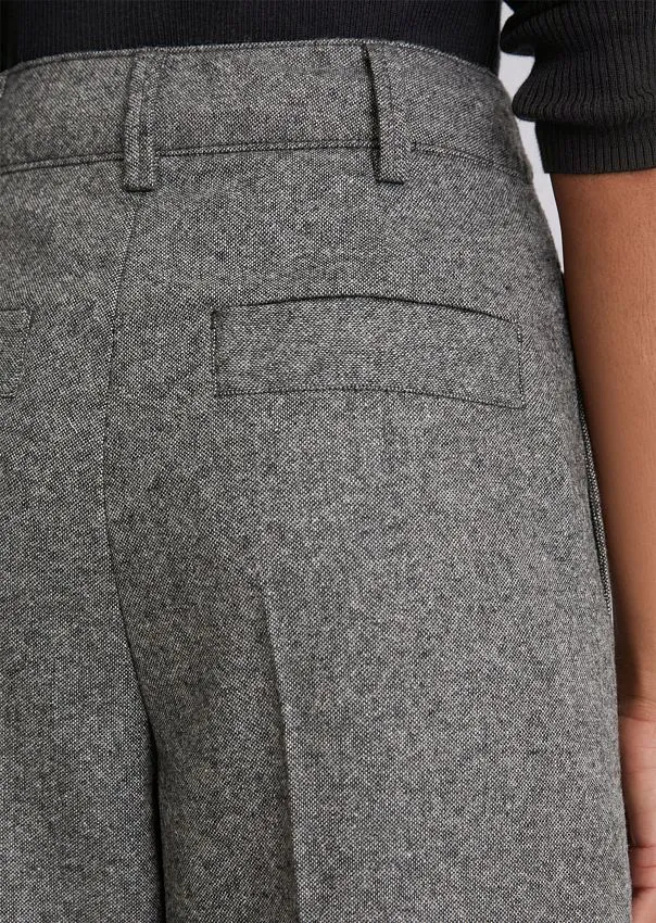 Брюки широкие из смесовой шерсти Marc o'Polo - фото 4