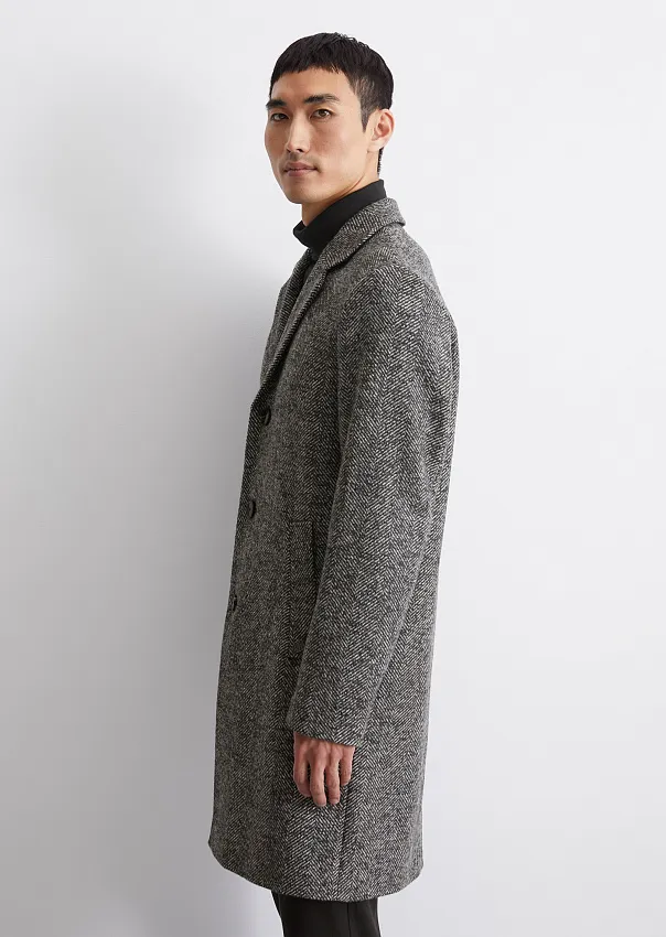 Пальто из смесовой шерсти