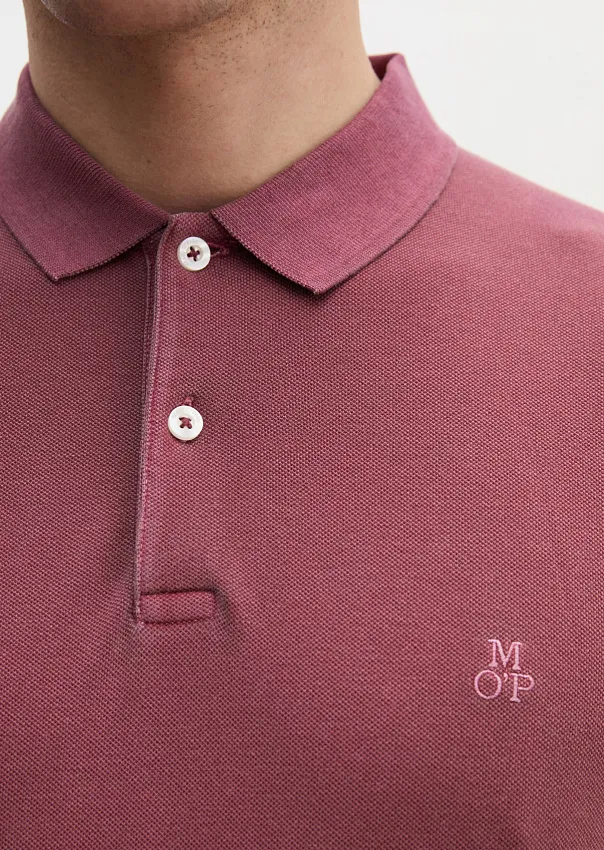 Поло из смесового хлопка