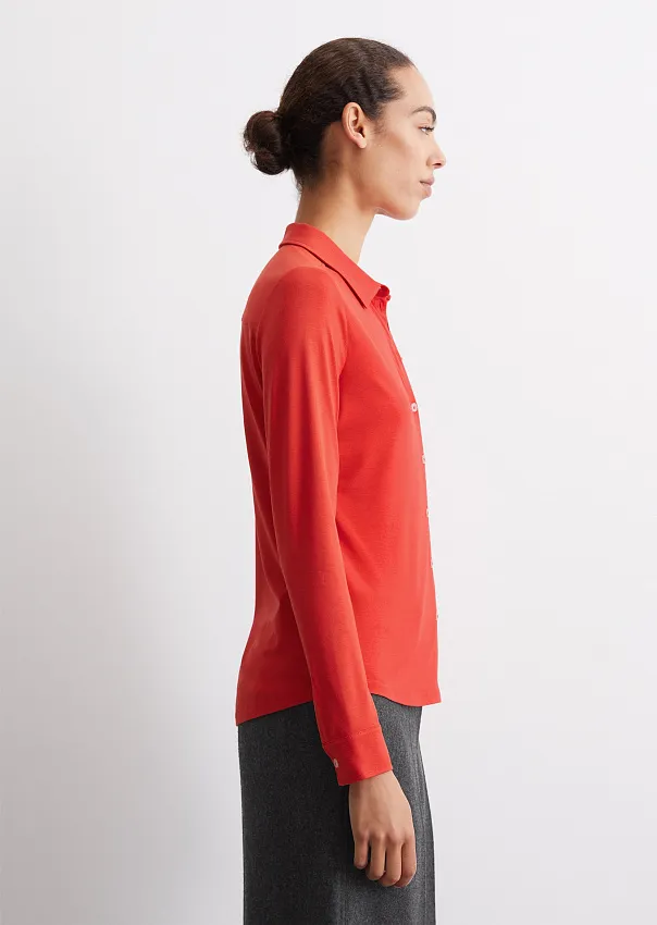 Рубашка из смесовой вискозы