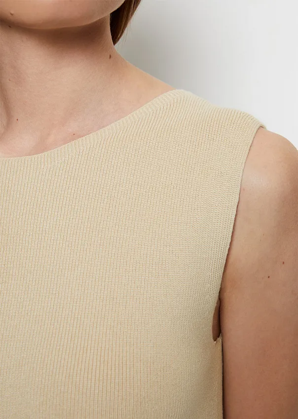 Трикотажное платье из смесового хлопка