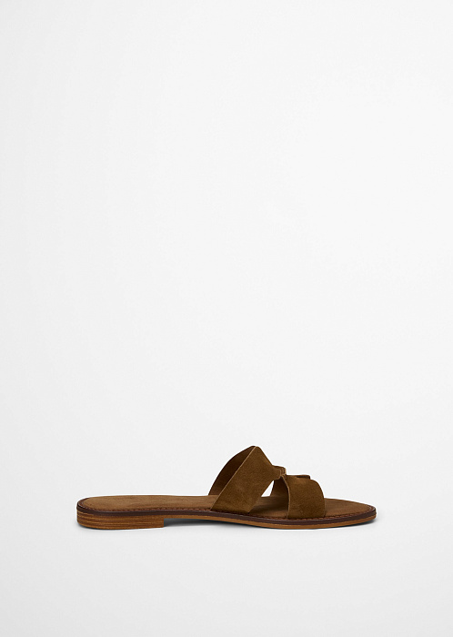 Пантолеты из натуральной замши