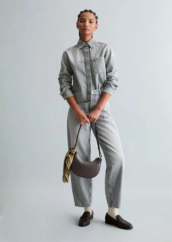 Рубашка из плотного денима Marc o'Polo - фото 1