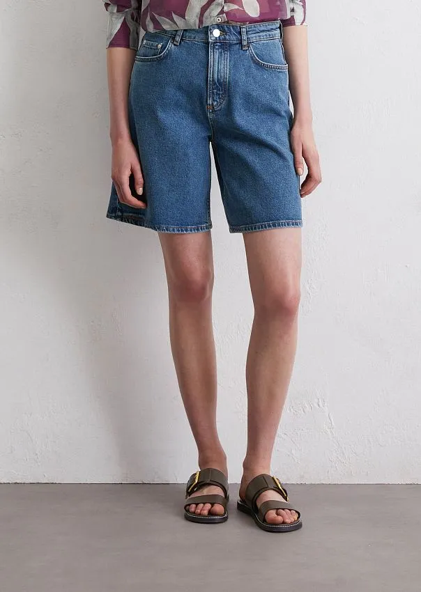 Джинсовые шорты JONNDA из органического хлопка и вискозы  Marc o'Polo - фото 3