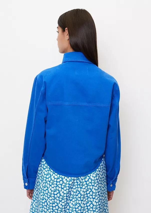 Укороченная верхняя рубашка из переработанного хлопка Marc o'Polo - фото 2