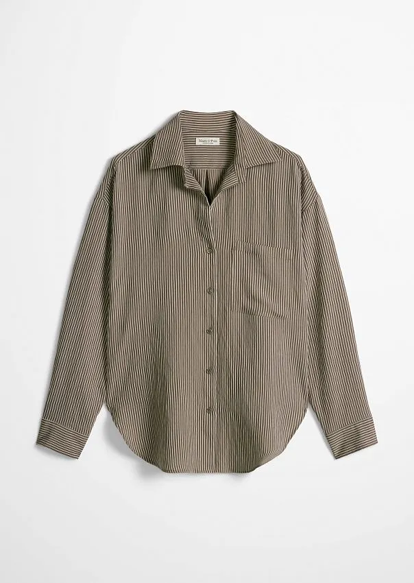 Рубашка из смесовой вискозы Marc o'Polo - фото 6