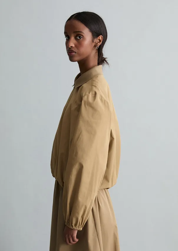 Куртка из смесового хлопка