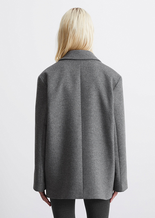 Пальто из смесовой шерсти