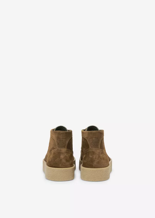 Замшевые полуботинки на шнурках Marc o'Polo - фото 3