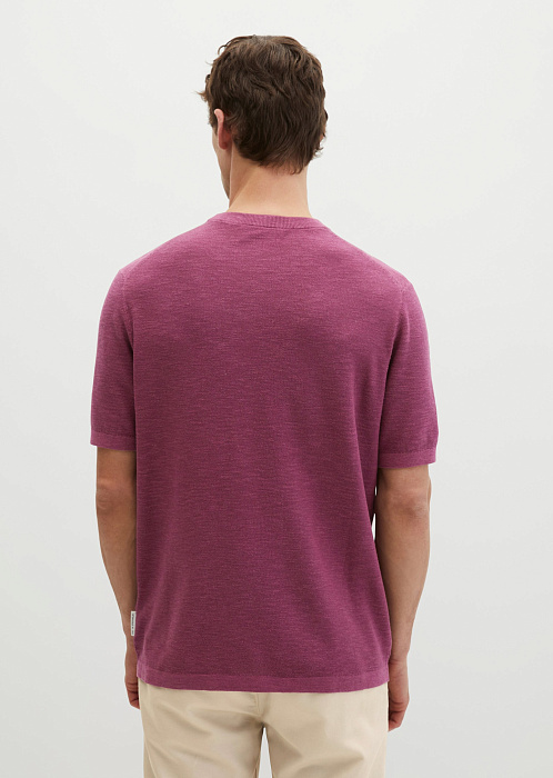 Джемпер из хлопка и льна