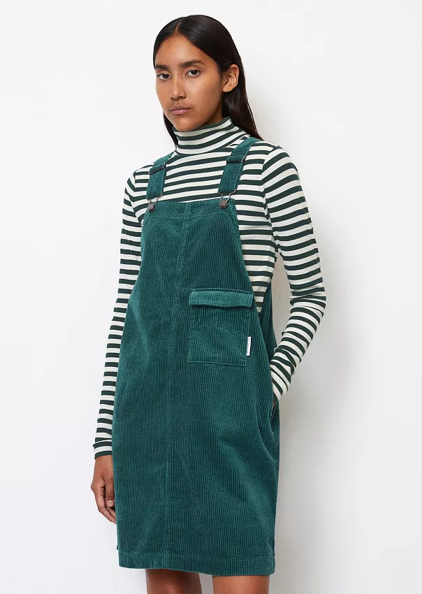 Вельветовый сарафан из органического хлопка Marc o'Polo - фото 1