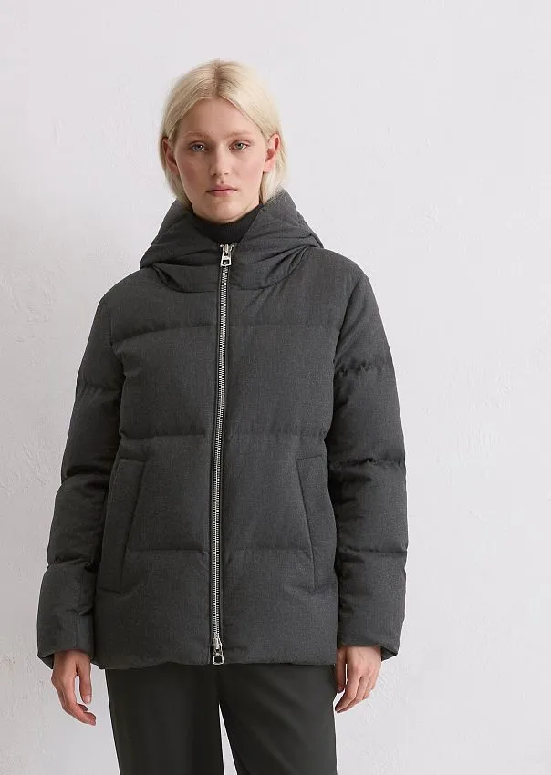 Пуховик с фиксированным капюшоном Marc o'Polo - фото 3