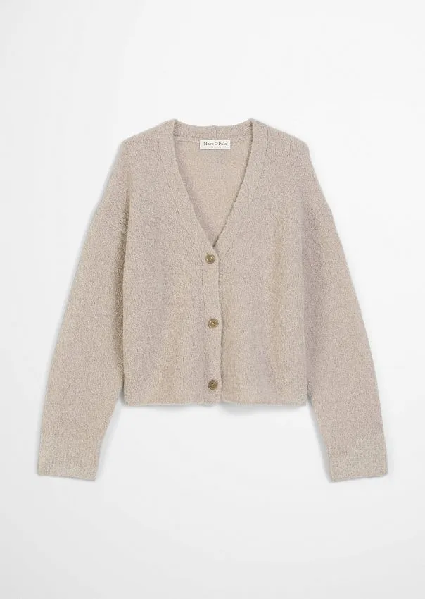 Кардиган из буклированной пряжи Marc o'Polo - фото 6