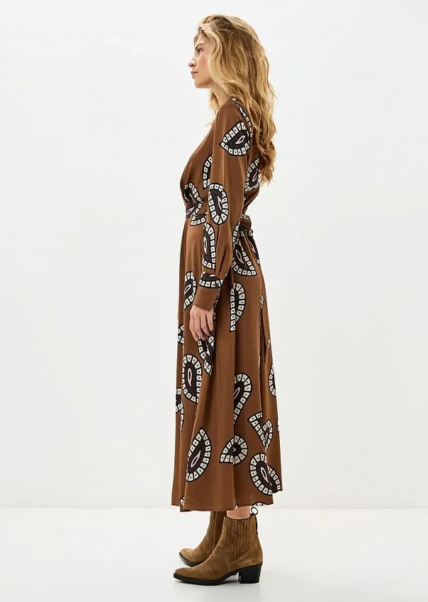 Платье-миди из чистой вискозы Marc o'Polo - фото 5